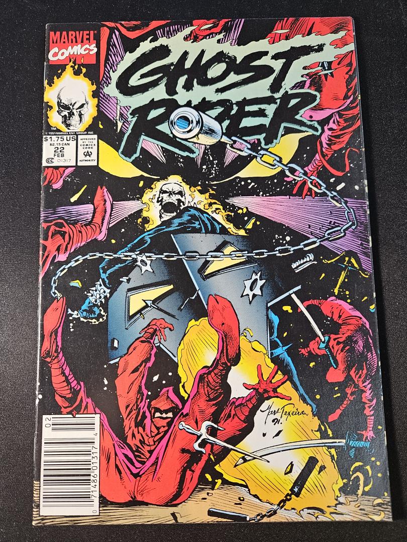 Ghost Rider #22, VF/NM Newsstand Marvel Comics
