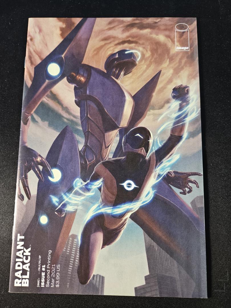 Radiant Black #1 NM , Second Printing, Image, 2021