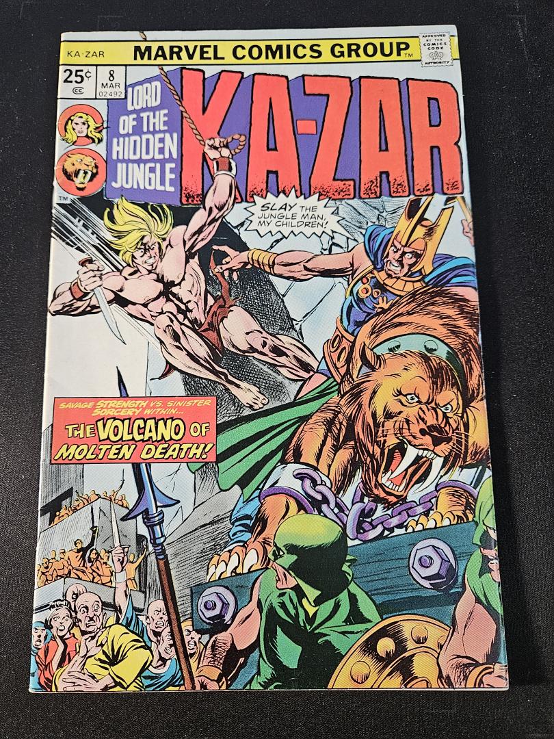 Ka-Zar #8, Marvel, 1975