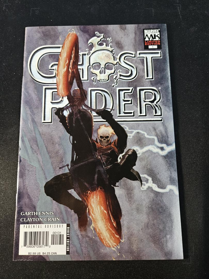 Ghost Rider #1, NM Limited Edition Cvr, Marvel, 2005