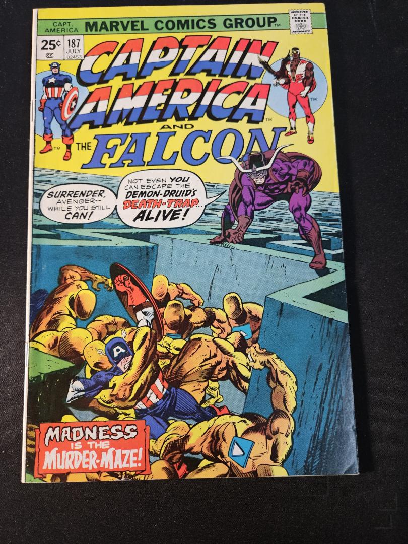Captain America and the Falcon #187, Marvel, 1975