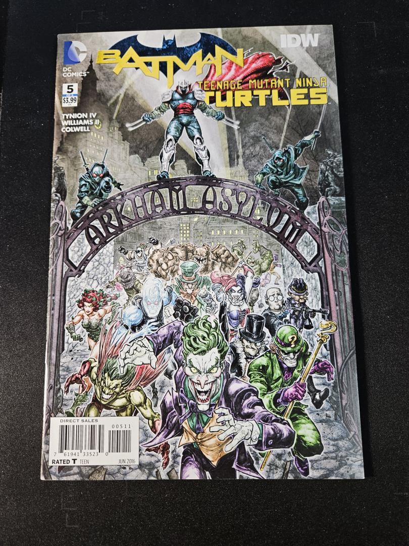 Batman Teenage Mutant Ninja Turtles #5, NM DC/IDW, 2016