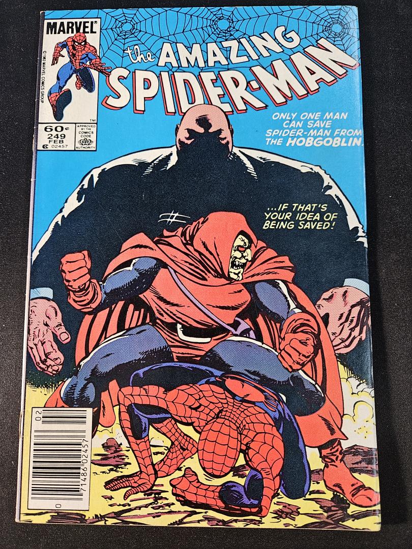 Amazing Spider-Man #249, Newsstand, Marvel, 1983