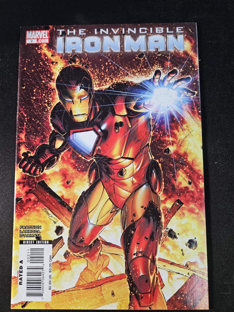 Invincible Iron Man #2, NM Marvel