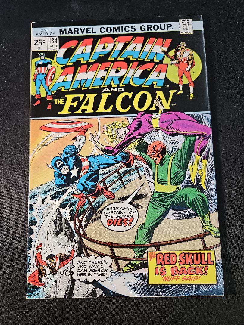 Captain America and the Falcon #184, Marvel, 1975