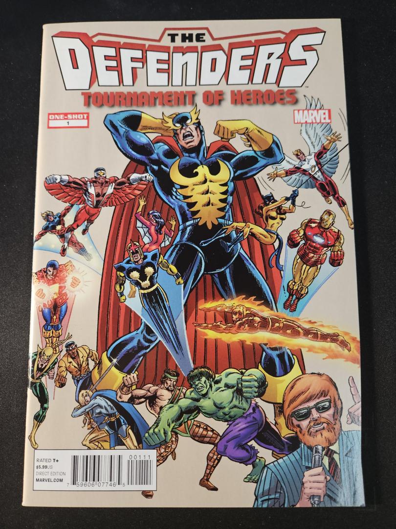 Defenders #1, NM Tournament of Heroes, Marvel