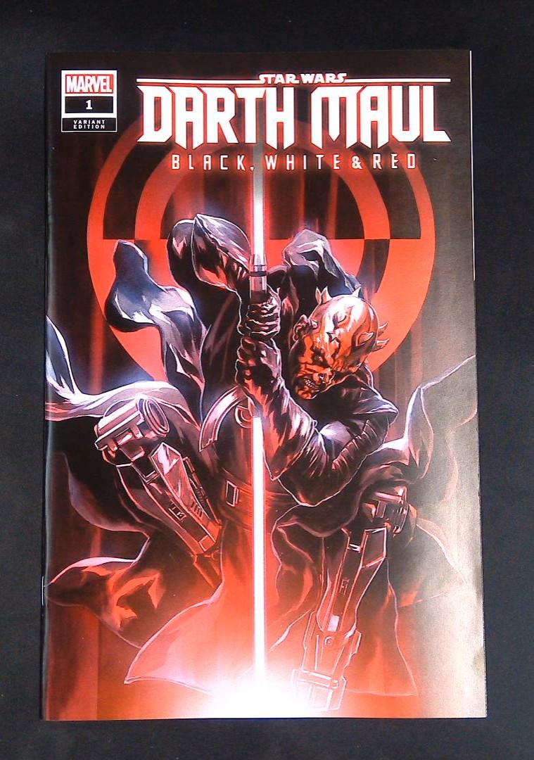 Darth Maul Black White & Red #1, Nm Felipe Massafera Variant, Marvel