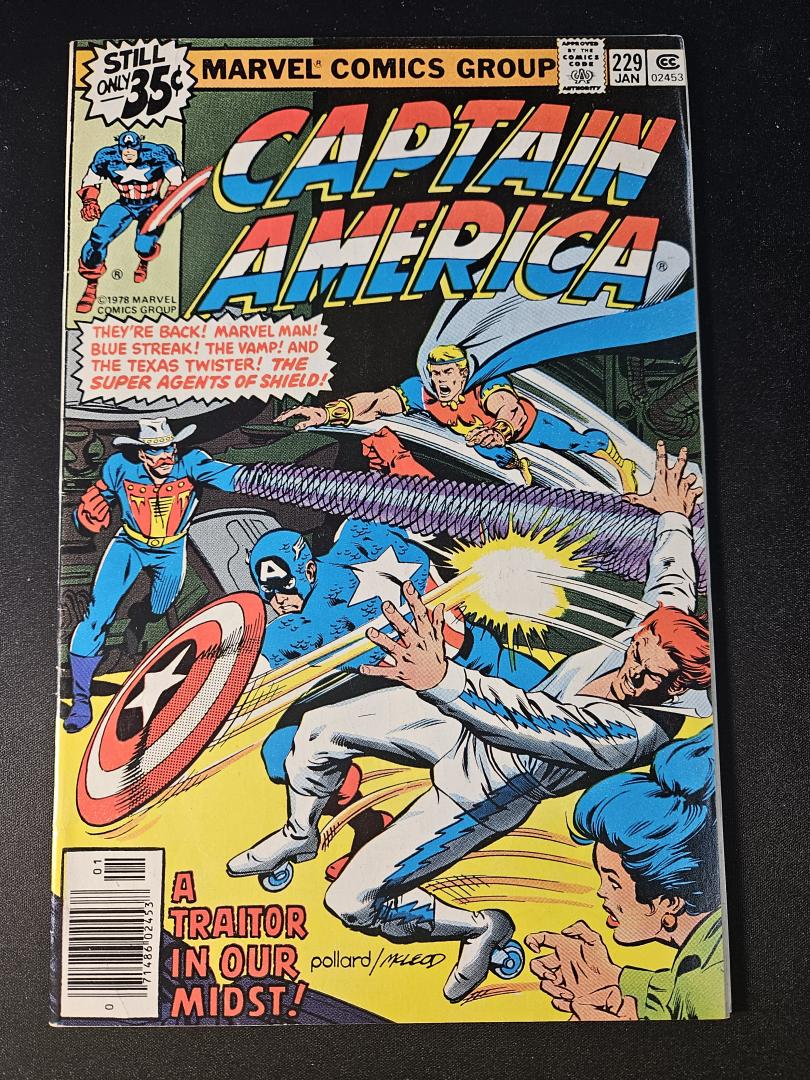 Captain America #229, Marvel, 1978