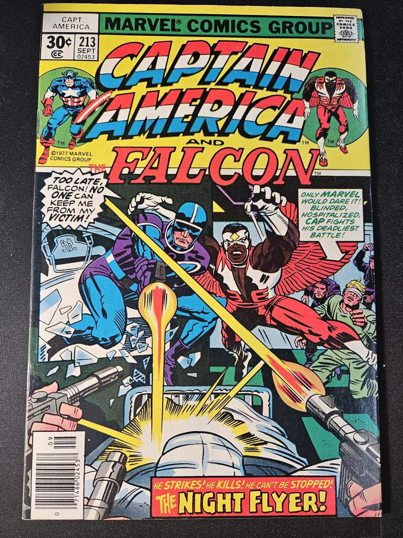 Captain America and Falcon #213, Marvel, 1977