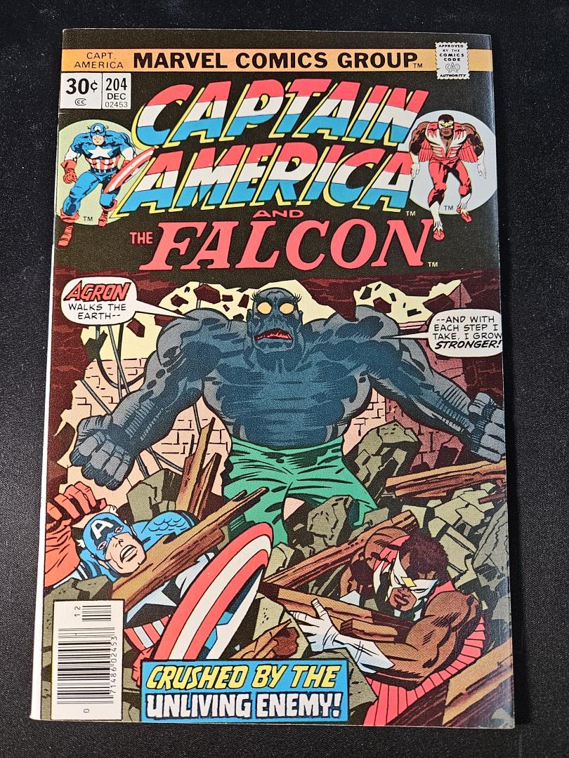 Captain America #204, NM- Marvel, 1976