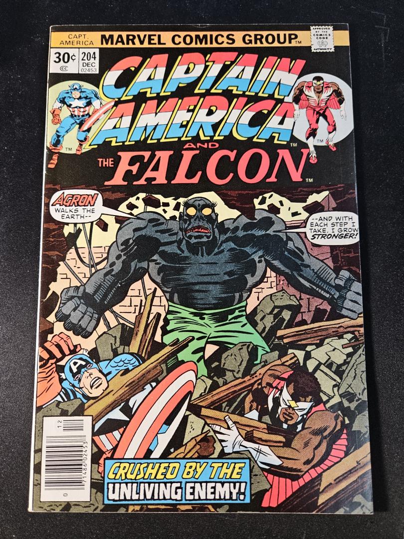 Captain America #204, FN+ Marvel, 1976