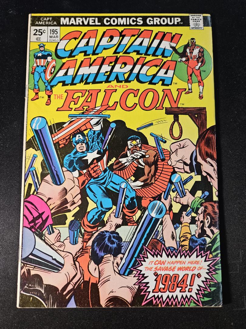 Captain America and the Falcon #195, Marvel Comics, 1976