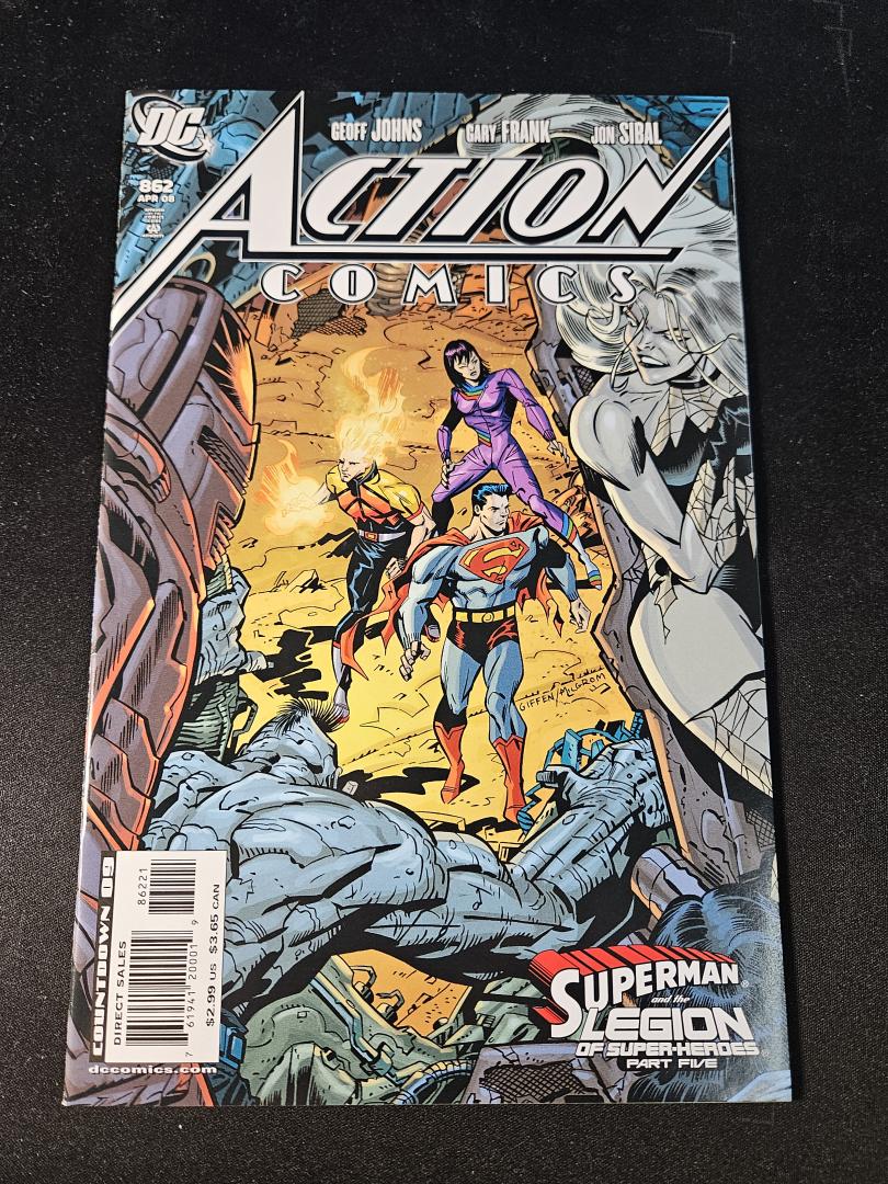 Action Comics #862, VF+ DC, 2008