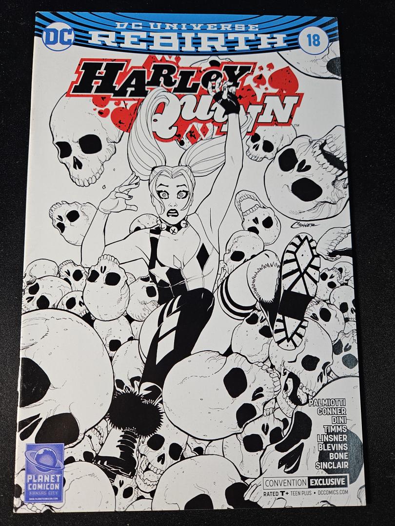 Harley Quinn #18 NM- Planet Comicon Variant DC Comics 2017