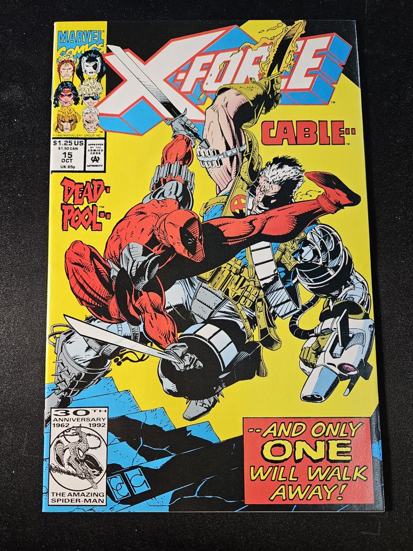 X-Force #15, Deadpool Second Appearance, Marvel, 1991