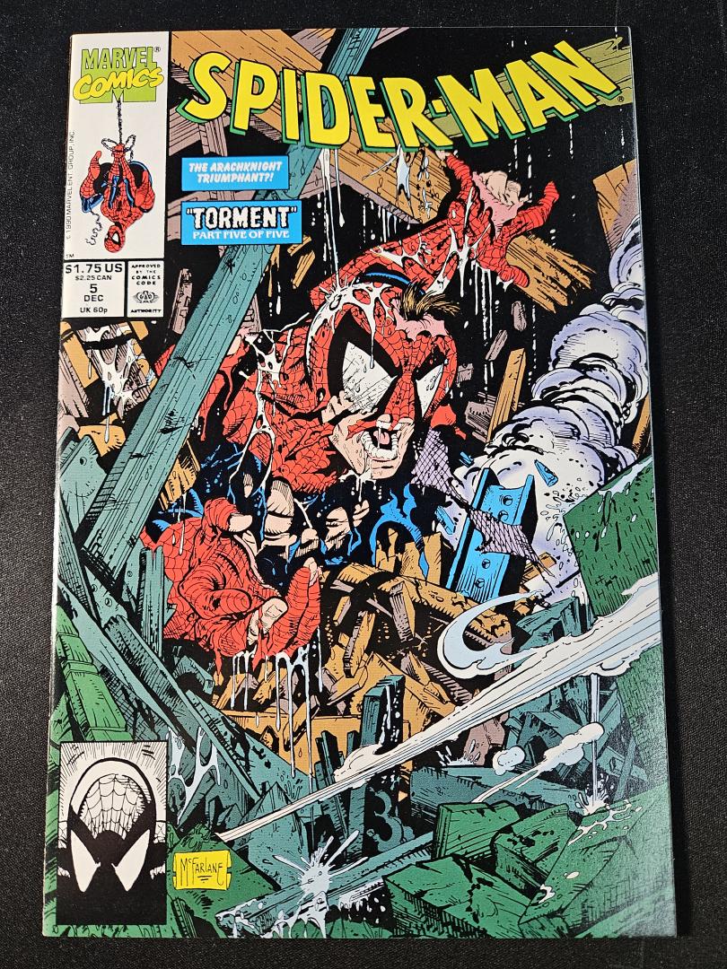 Spider-Man #5, VF/NM, McFarlane Marvel, 1990