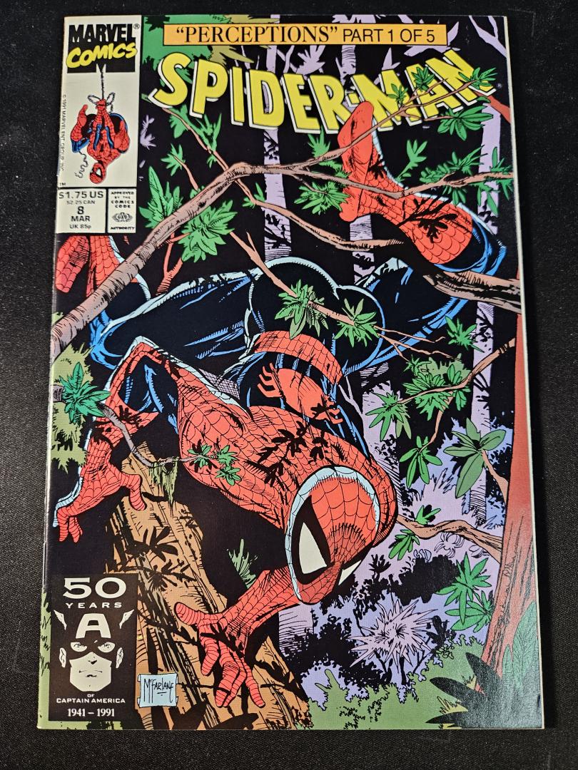 Spider-Man #8, NM Marvel, 1991