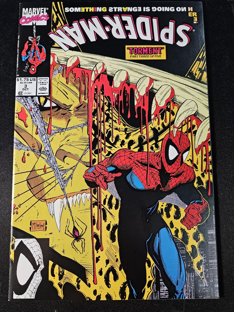 Spider-Man #3, NM McFarlane Marvel, 1990