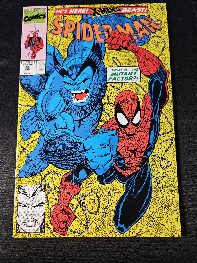 Spider-Man #15, NM- Marvel Comics, 1991