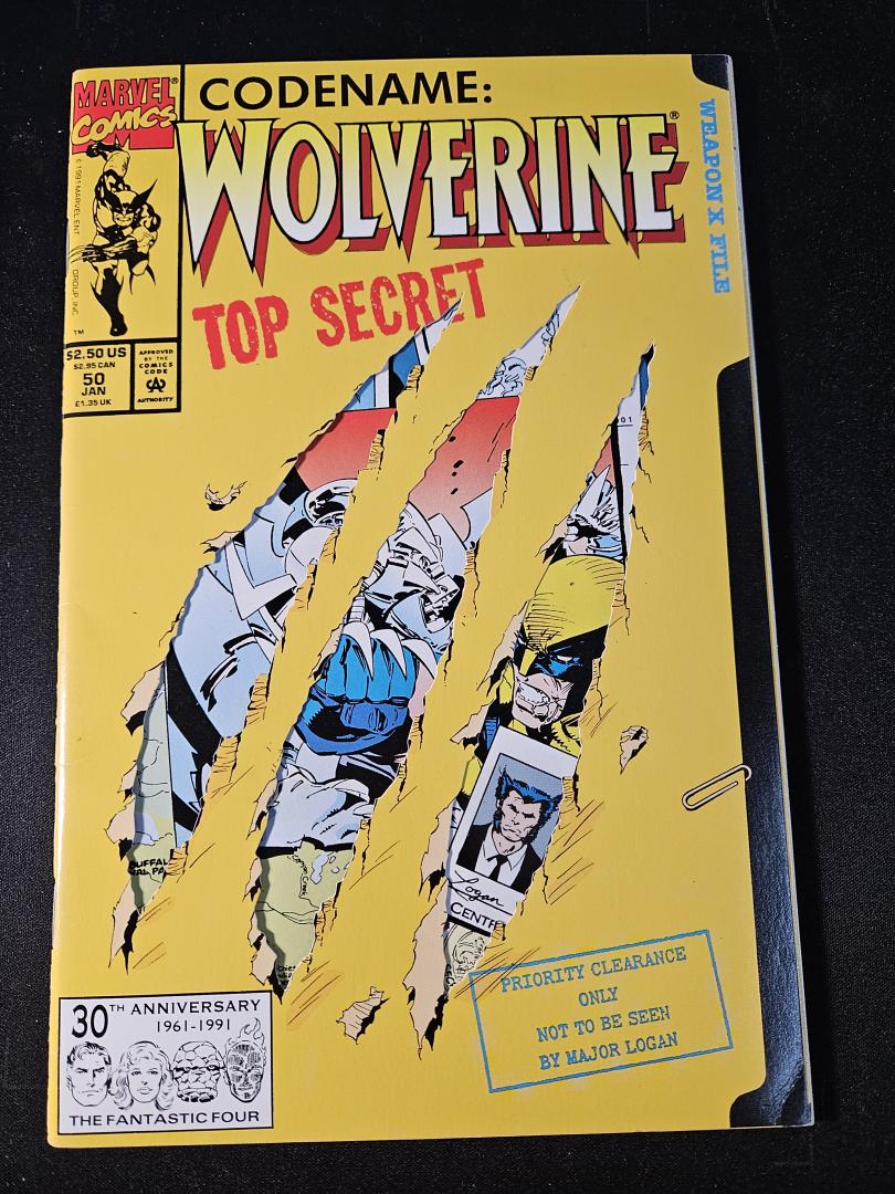 Wolverine #50, Marvel Comics, 1991