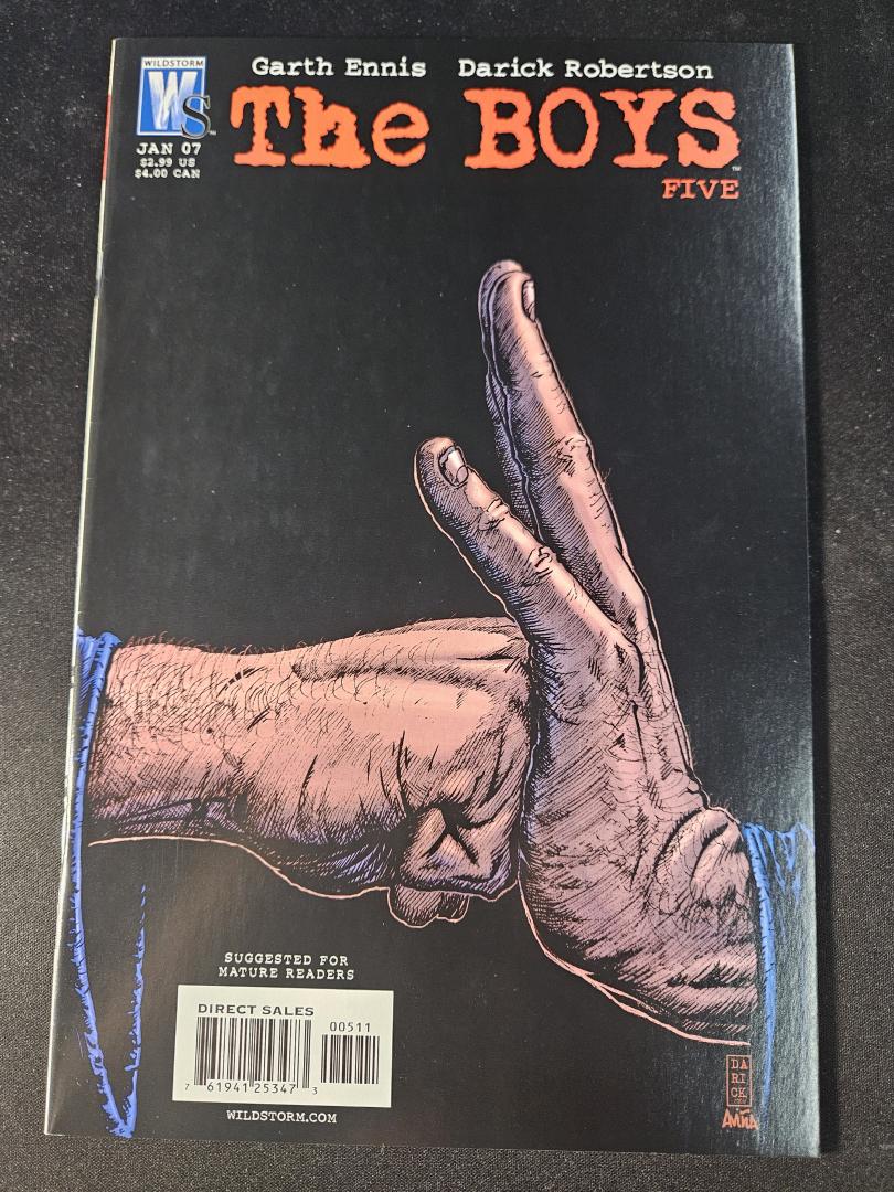 Boys #5, VF+ WildStorm, 2007