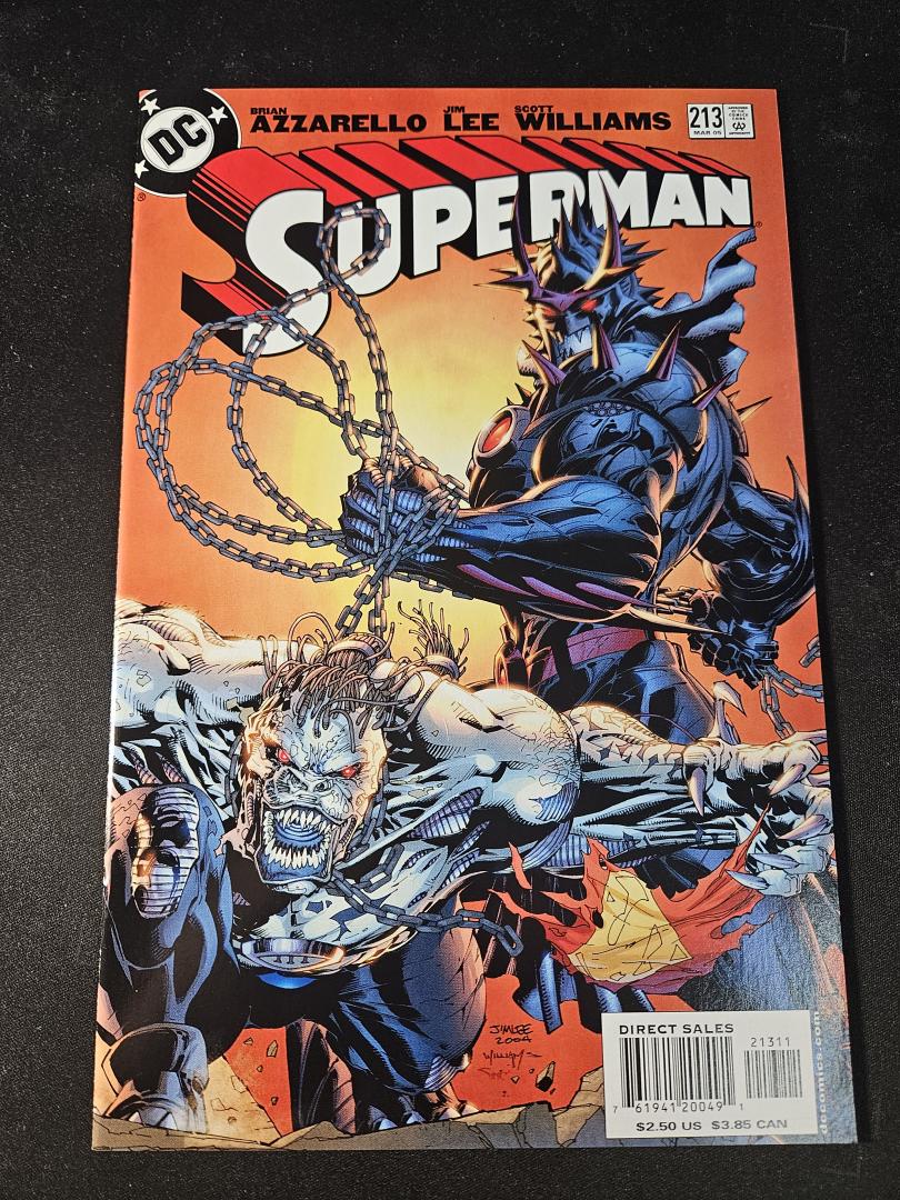 Superman #213 Jim Lee DC Comics 