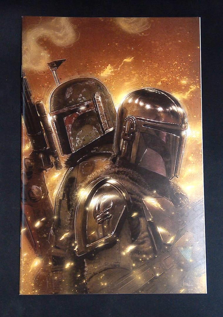 Star Wars Mandalorian #6, Kaare Andrews Virgin Variant, Marvel, 2023
