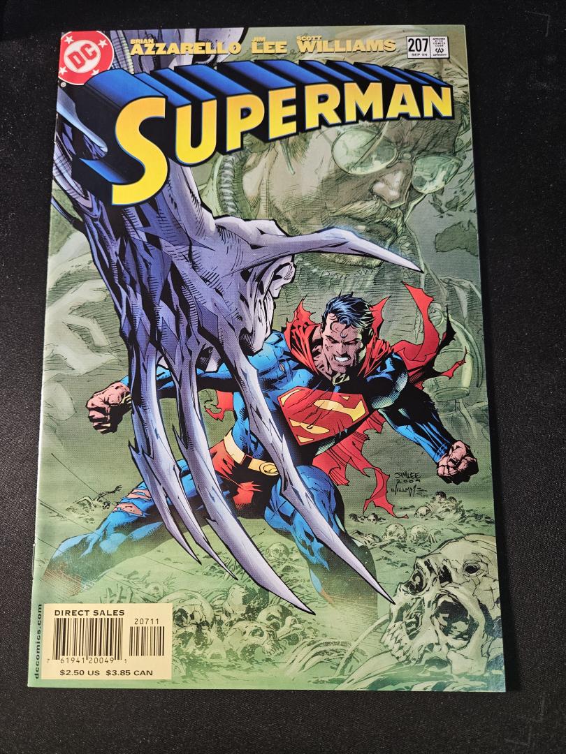 Superman #207, VF Jim Lee,  DC, 2004