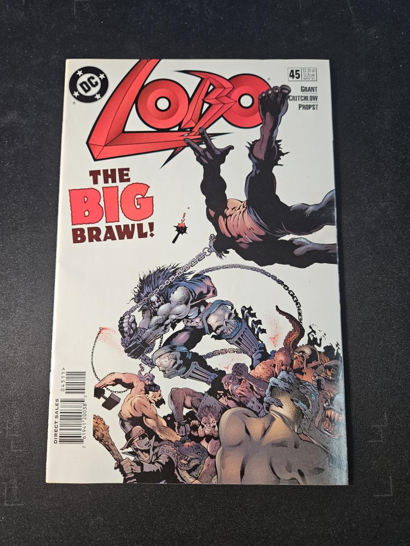 Lobo #45, VF LOW PRINT RUN DC Comics