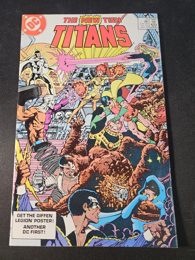 New Teen Titans #37, VF+ DC Comics, 1984