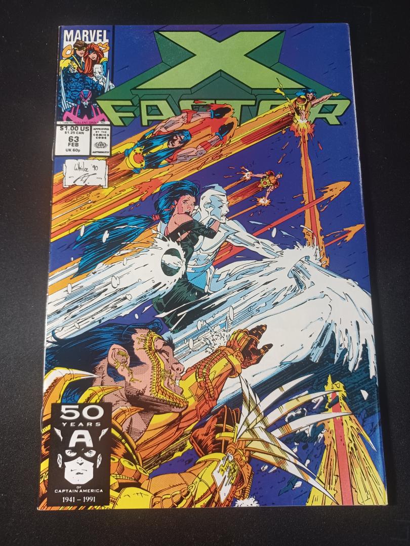 X-Factor #63, NM- While Portacio art, Marvel, 1991
