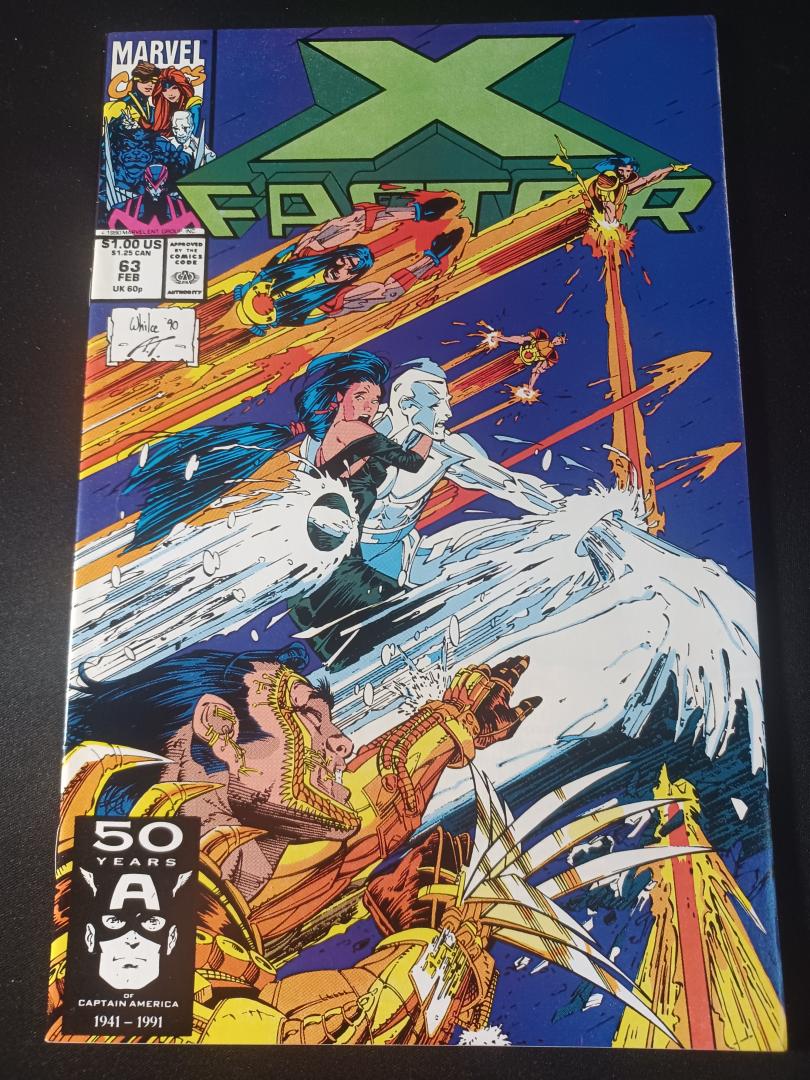 X-Factor #63, VF/NM Marvel, 1991