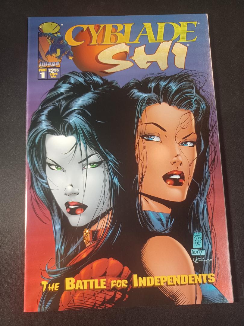 Cyblade Shi #1, 1st Witchblade, Variant, Image, 1995