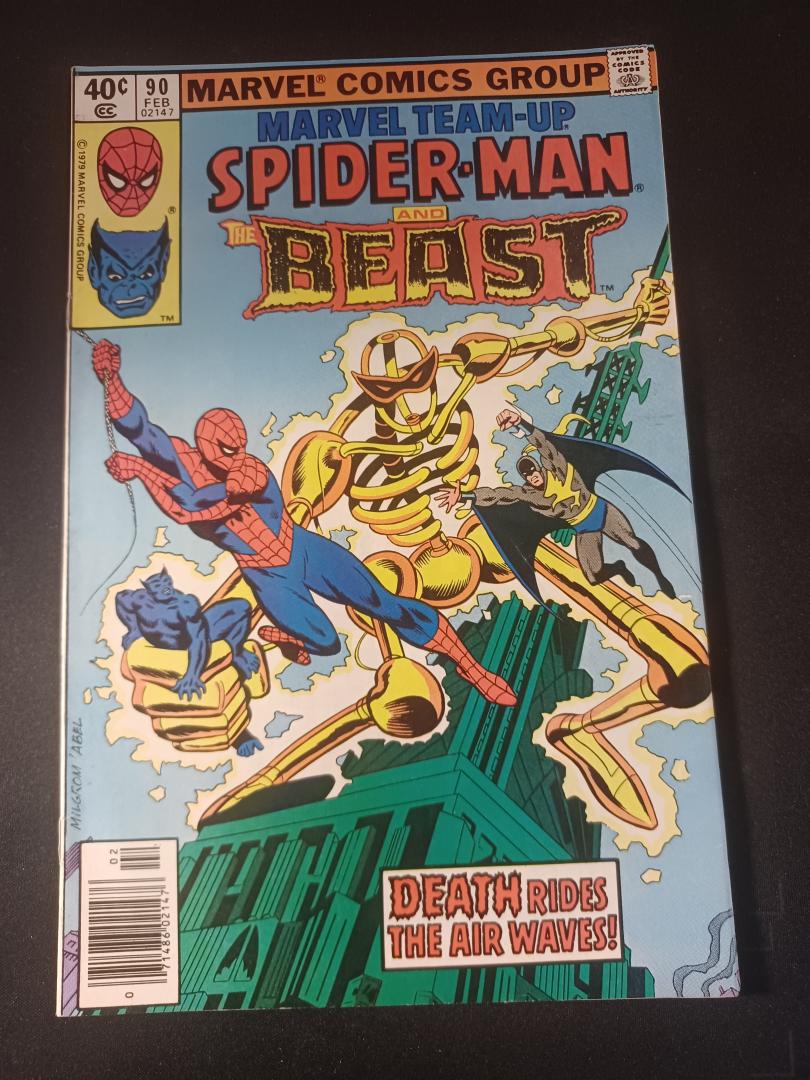 Marvel Team-Up #90, Newsstand, Marvel, 1980