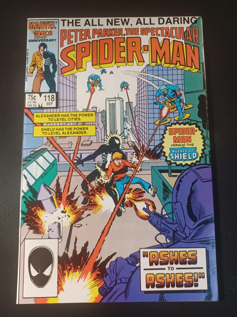 Spectacular Spider-Man #118, NM- Marvel, 1986