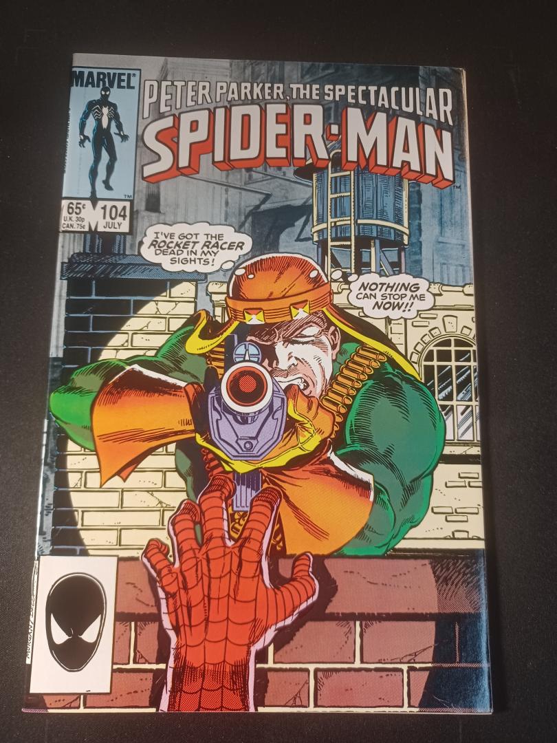 Spectacular Spider-Man #104, NM-, Marvel, 1985