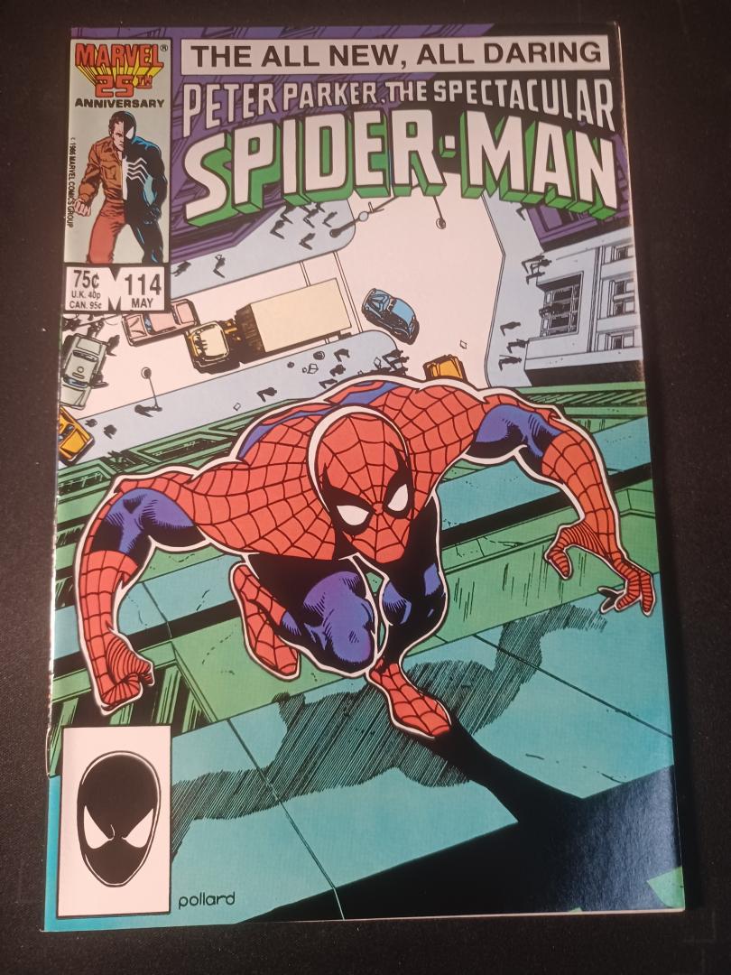 Spectacular Spider-Man #114, NM Marvel, 1986