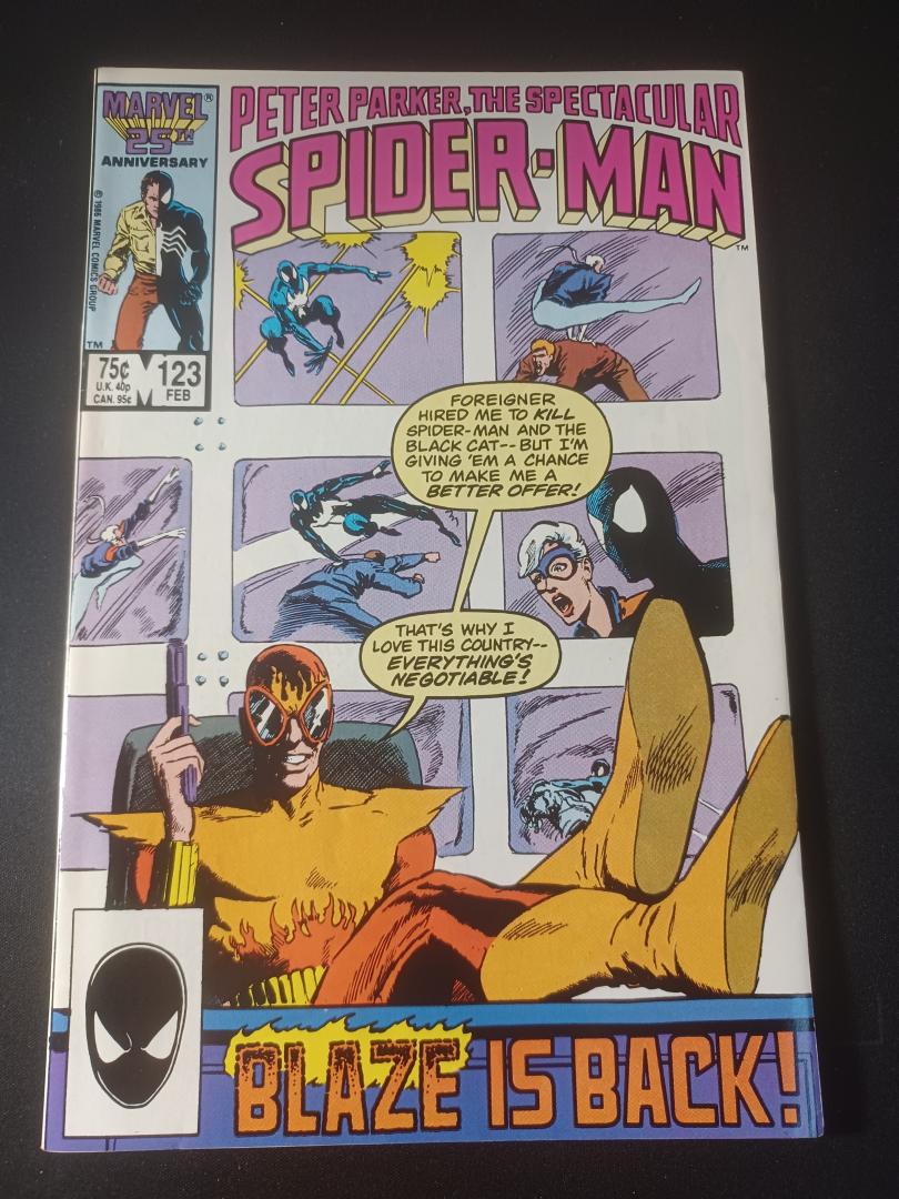 Spectacular Spider-Man #123, Marvel
