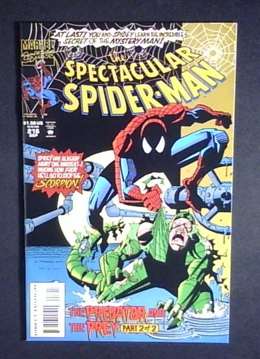 Spectacular Spider-Man #216, Marvel, 1994
