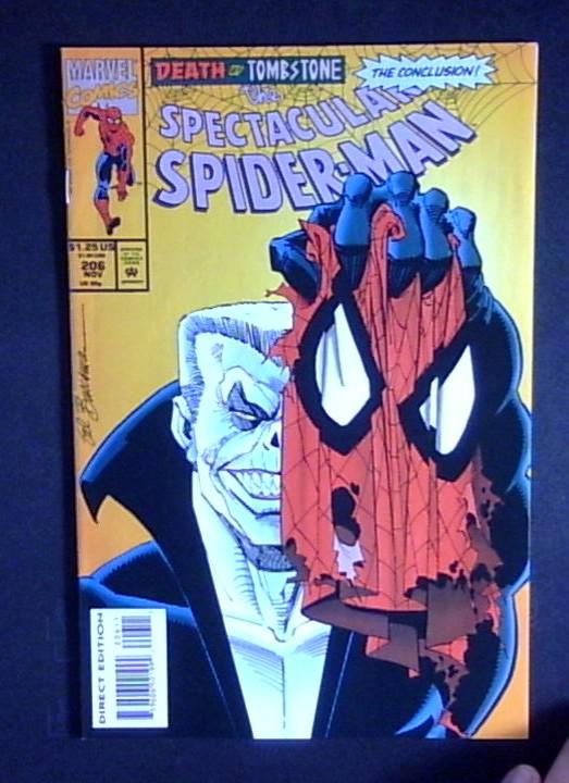 Spectacular Spider-Man #206, VF Marvel, 1993