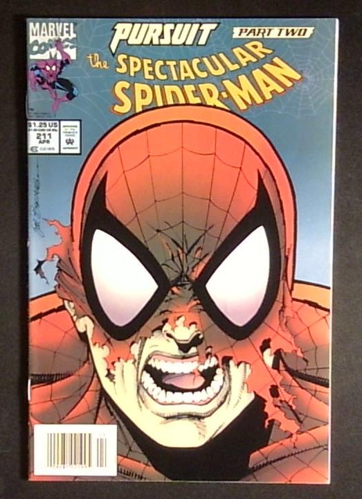 Spectacular Spider-Man #211, VF Marvel, 1994