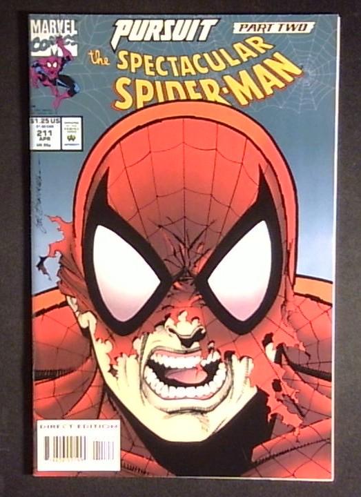 Spectacular Spider-Man #211, VF+ Marvel, 1994