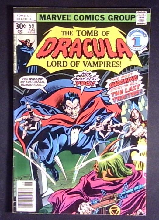 Tomb of Dracula #59, Marvel, 1977