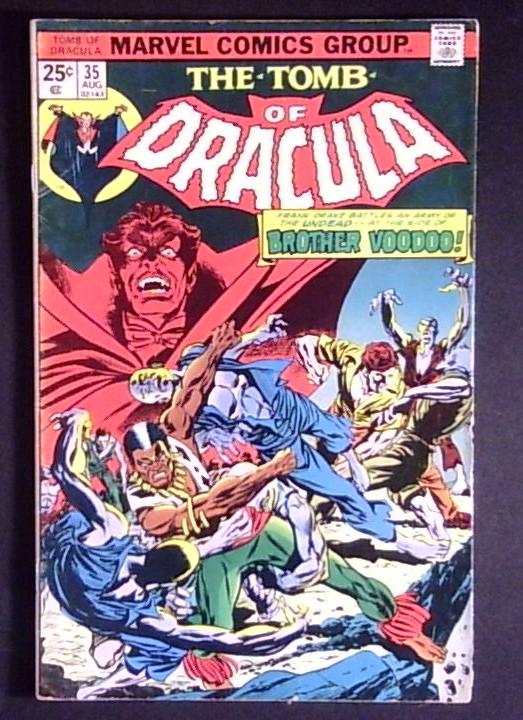 Tomb of Dracula #35, Brother Voodoo, Marvel, 1975