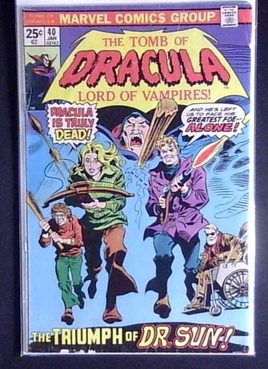 Tomb of Dracula #40, Marvel, 1976
