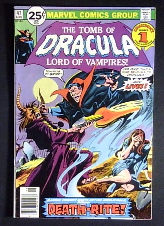 Tomb of Dracula #47, Marvel, 1976