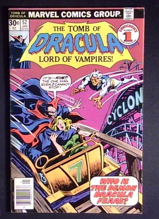 Tomb of Dracula #52, Marvel, 1977