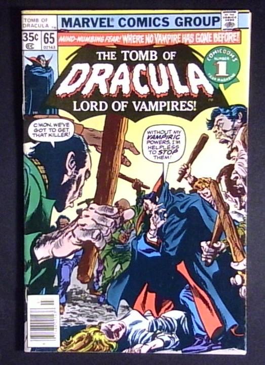 Tomb of Dracula #65, Marvel, 1978