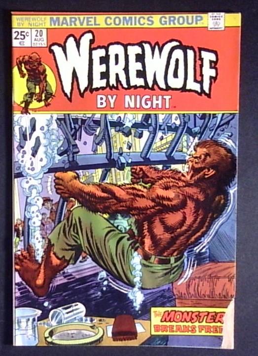 Werewolf by Night #20, 2nd Tigra,  Marvel, 1974