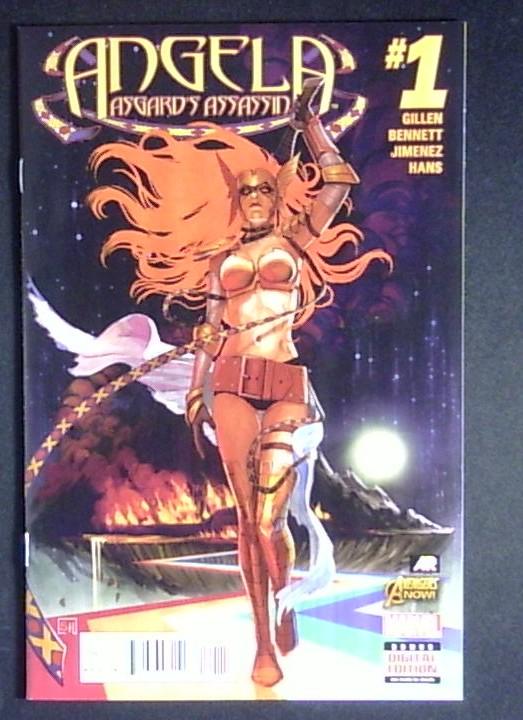 Angela Asgard's Assassin #1, NM- 1st Sear Angel Marvel